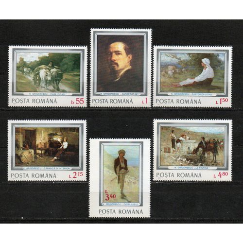 Timbre-Poste De Roumanie