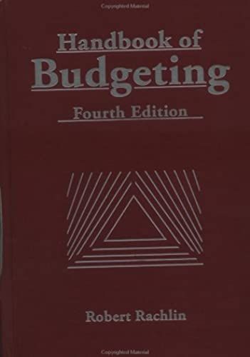 Handbook Of Budgeting (4th Edition)