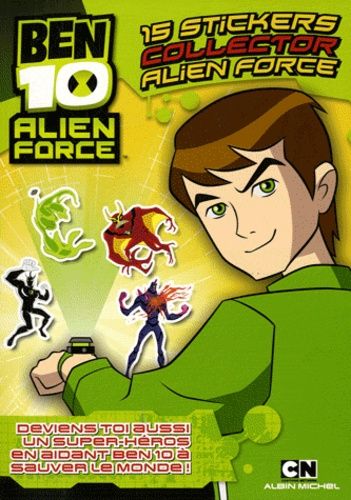 15 Stickers Collector Alien Force