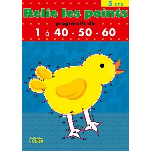 Relie Les Points De 1 À 60 : Le Poussin