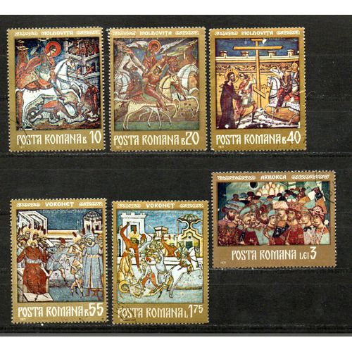 Timbre-Poste De Roumanie