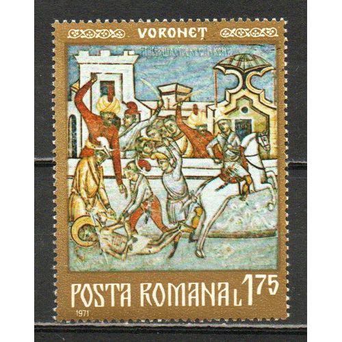 Timbre-Poste De Roumanie