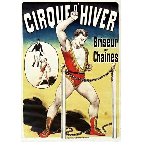Carnet Blanc, Affiche Cirque D'hiver