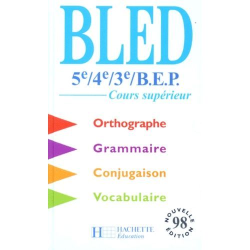 Francais 5eme 4eme 3eme Bep Orthographe Grammaire Conjugaison Vocabulaire - Cours Supérieur