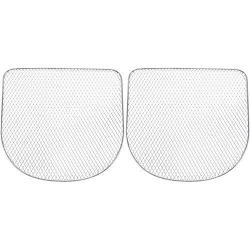 Lot De 2 Filets Électriques Pour Four À Air,Friteuse À Air Chaud,Grille-,Déshydrateur,Plaque De Cuisson,Plaque De Cuisson,Combinaison De Four Électrique,Accessoires En Acier