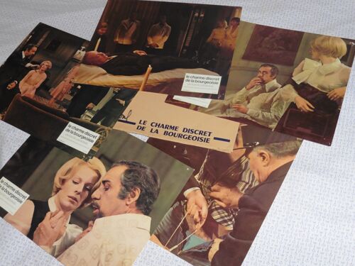 5 Photos Originales D'exploitation Du Film De Luis Bunuel "Le Charme Discret De La Bourgeoisie De 1972