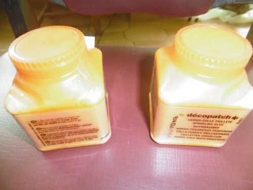 Flacon Vernis Colle Paillete 150grs Lot De 2 Decopatch 441665