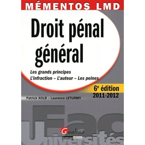 Droit Pénal Général