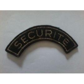 Ancienne Bande D'épaule Sécurité