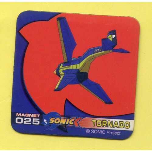 Aimant Magnet Sega Sonic Tornado N25