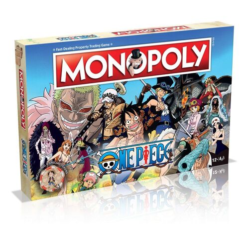 One Piece Jeu De Plateau Monopoly *Anglais*