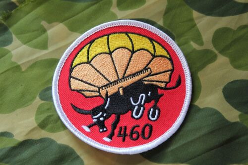 Insigne Tissu D'epaule Du 460 Th Parachute Fied Artillery Battalion Ww2