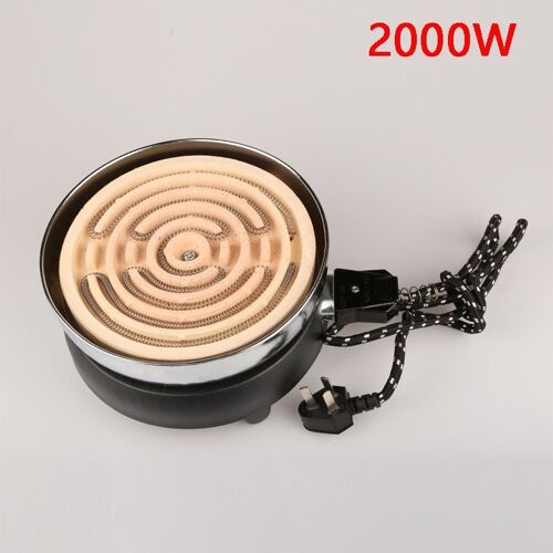 Mini poêle électrique 2000W, four ménager/expérimental/civil/industriel, plaque chauffante électrique, cuisinière électrique à brûleur unique