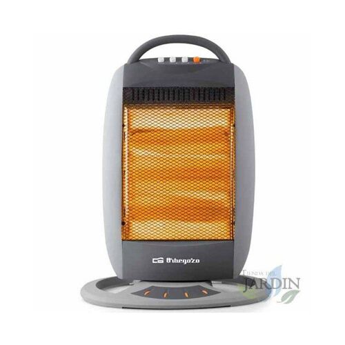 cuisinière halogène oscillante. Trois niveaux de puissance: 400W 800W 1200W. Totalement silencieux. Trois barres halogènes.