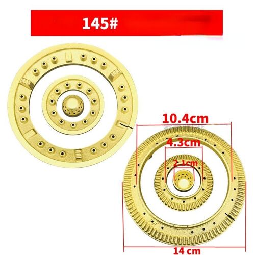 diamètre 14cm - Couvercle de feu de cuisinière à gaz en fonte, pour distributeur de cuisinière à gaz domestique, couvercle de feu, anneau de feu à pression, accessoires de cuisinière à gaz