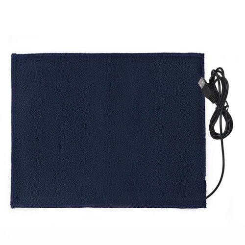 Bleu marine - Tapis chauffant, contrôle de la température, couverture chauffante, thermique rapide, pour le cou des épaules, compresse chaude