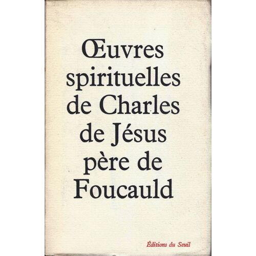 Oeuvres Spirituelles ¿ Anthologie