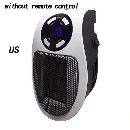 Chauffage électrique Portable, prise murale, poêle, Mini radiateur domestique, chauffage à distance