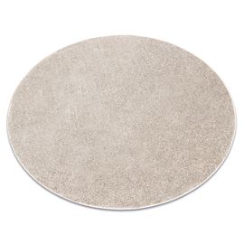 Cercle 100 Cm Tapis Cercle Santa Fe Beige 33 Plaine Couleur Unie