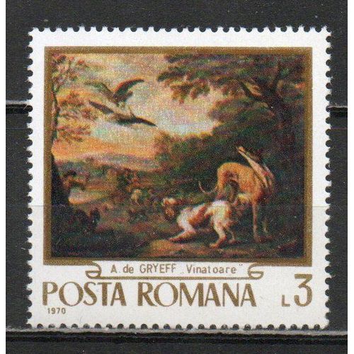 Timbre-Poste De Roumanie