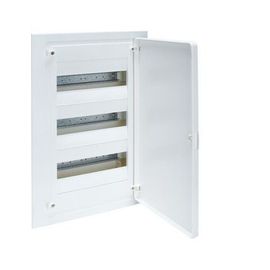 HAGER VF312PEB | Tableau électrique encastré VF golf 3 rangées 36 modules blanc opaque