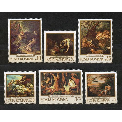 Timbre-Poste De Roumanie