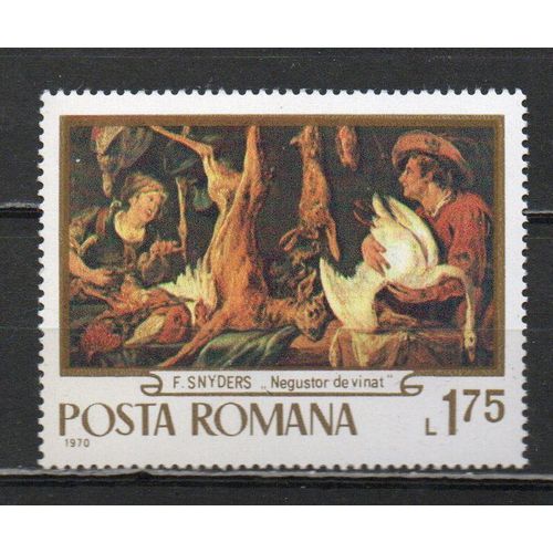 Timbre-Poste De Roumanie