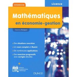 Mathématiques En Économie-Gestion