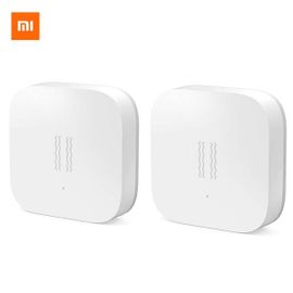 Xiaomi Aqara Capteur Intelligent pour la sécurité à la Maison, capteur de Choc de Vibration pour Xiaomi Mi Home App Edition Internationale,2PCS