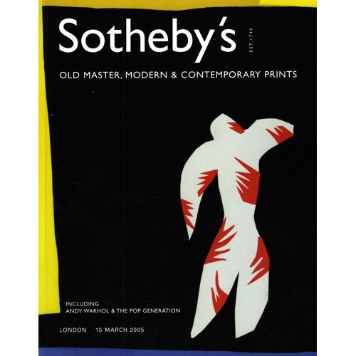 Sotheby's Old Master, Modern & Contemporary Prints
