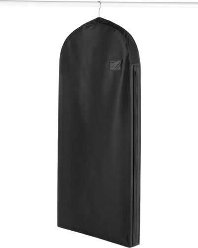 Sjzg-Sac Zippé Pour Robe Noir