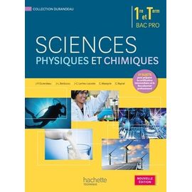 Sciences Physiques Et Chimiques 1re Et Tle Bac Pro