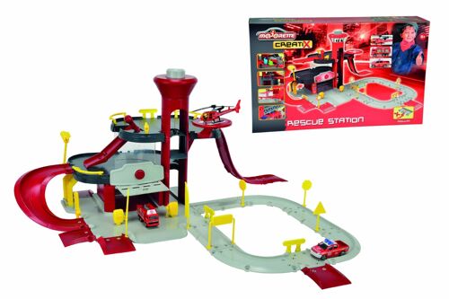 Majorette - Creatix Creatix - Rescue Station + 2 Véhicules