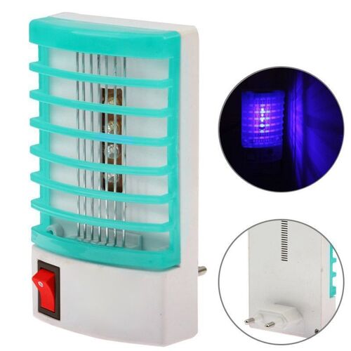 Lampe Anti Moustique Mouche Électrique Destructeur Insecte Volant 4 LED Uv Blanc - YONIS