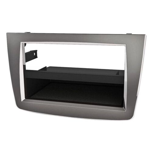 Facade Autoradio Fa256 Pour Alfa Romeo Mito - Argent - Adnauto