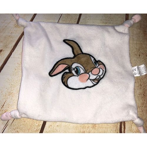 Doudou Plat Panpan Disney Miss Pretty Bunny Lapin Disney Casino