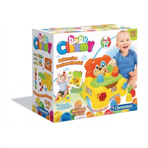 Clementoni ? Porte Briques Petit Chien Multicolour