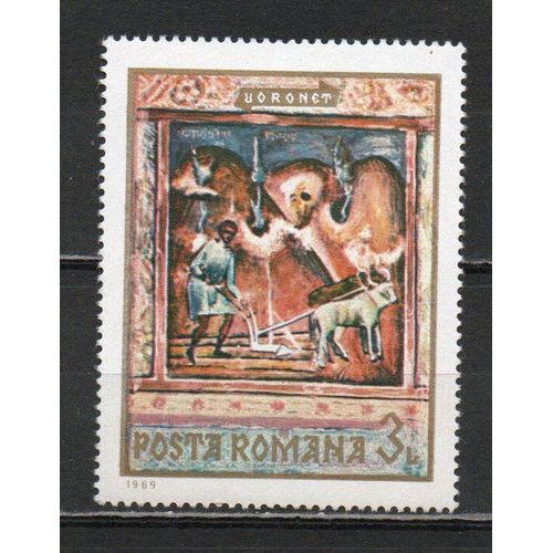 Timbre-Poste De Roumanie