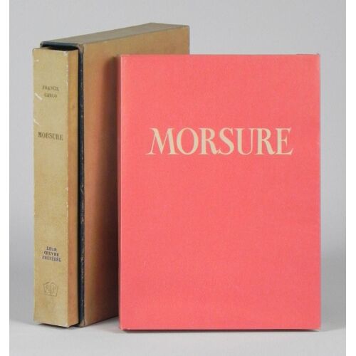 Morsure - Plusieurs Hors Texte En Couleurs De Dignimont. N° 2194 De 3000 Exemplaires Sur Vélin Blanc. Sous Couverture Rempliée Et Double Étui Carton.