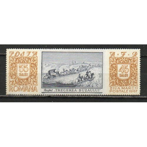 Timbre-Poste De Roumanie