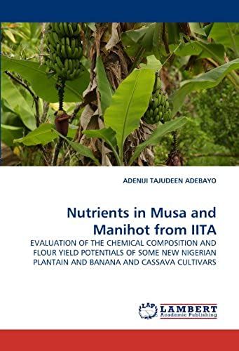 Nutrients In Musa And Manihot From Iita