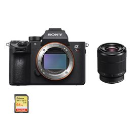 Sony Alpha 7R III hybride 42.4 mpix + SEL 28-70MM F3.5-5.6 OSS + 64GB SD card