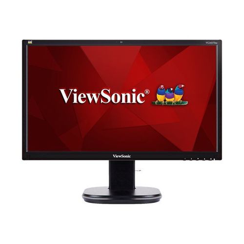 ViewSonic Ergonomic VG2437SMC - Écran LED - 24" (23.6" visualisable) - 1920 x 1080 Full HD (1080p) - 250 cd/m² - 3000:1 - 6.9 ms - DVI-D, VGA, DisplayPort - haut-parleurs