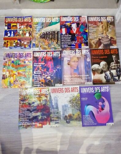Lot De 11 Magazines Univers Des Arts