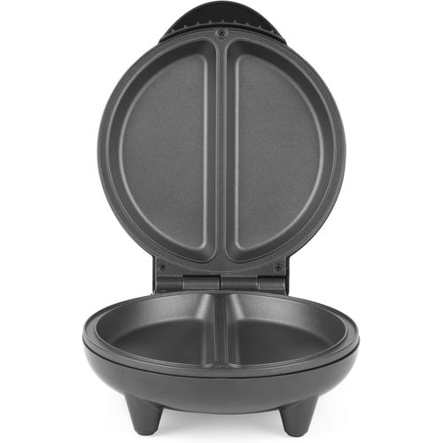 NouvelHorizonstore-Appareil à omelettes - Plaques de cuisson antiadhésives, cuiseur à double ?uf, fait 2 omelettes, sans retournement nécessaire, cuisson avec peu ou pas d'huile, préchauffage rapide,