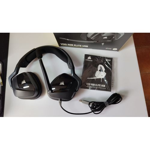 Casque Gaming - Corsair - Void Rgb Elite Usb - Son Surround 7.1