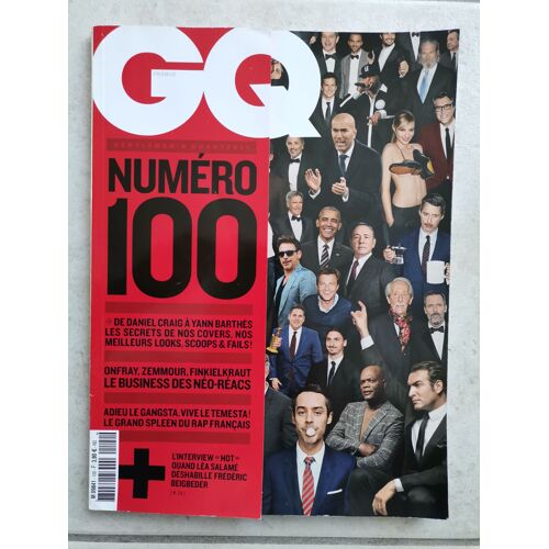 Gq Gentlemen's Quaterly France Numéro 100