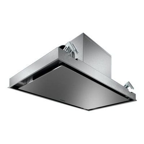 Siemens iQ500 LR97CAQ50 - Hotte - plafond - Niche - largeur : 88.8 cm - profondeur : 48.7 cm - extraction et recirculation (avec kit de recirculation supplémentaire) - avec moteur interne - acier...