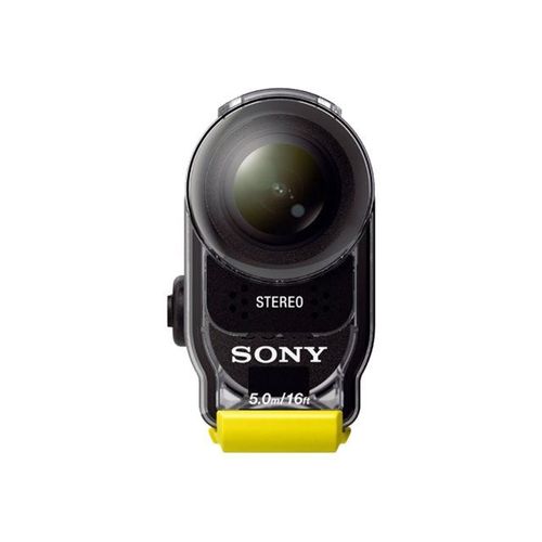 Sony Action Cam-HDR-AS20 - Caméra de poche - fixable - 1080p - 16.8 MP - Carl Zeiss - Wi-Fi - sous-marin jusqu'à 5 m - noir