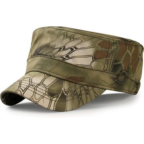 Few-Casquette Militaire En Coton Pour Homme - Casquette Plate - Casquette Plate - Casquette De Baseball - Casquette De Sport Militaire